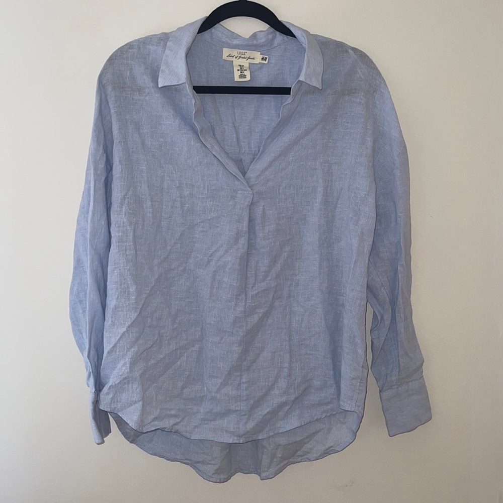 H&M linen long sleeve